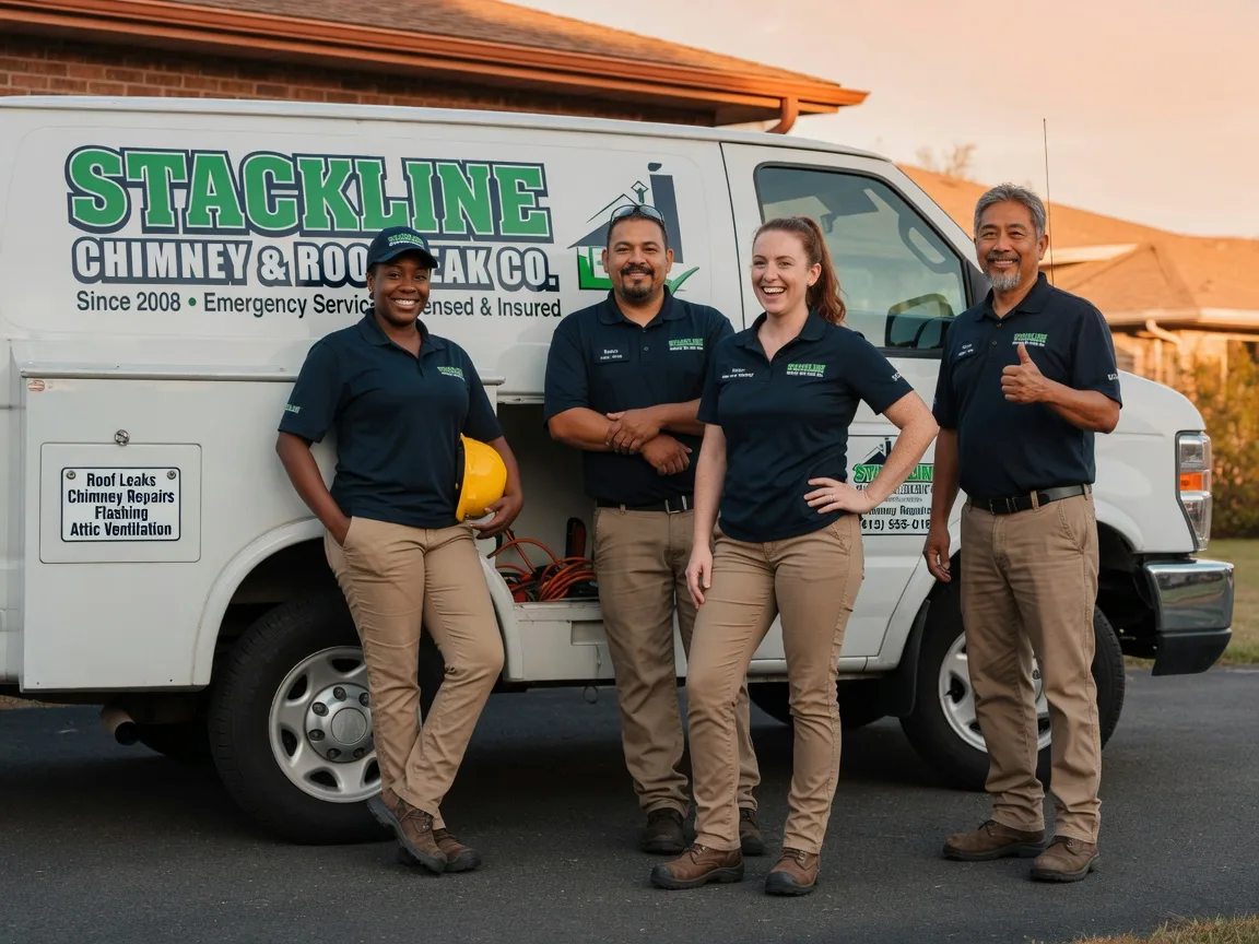 Chimney flashing repair company in Plain, WI